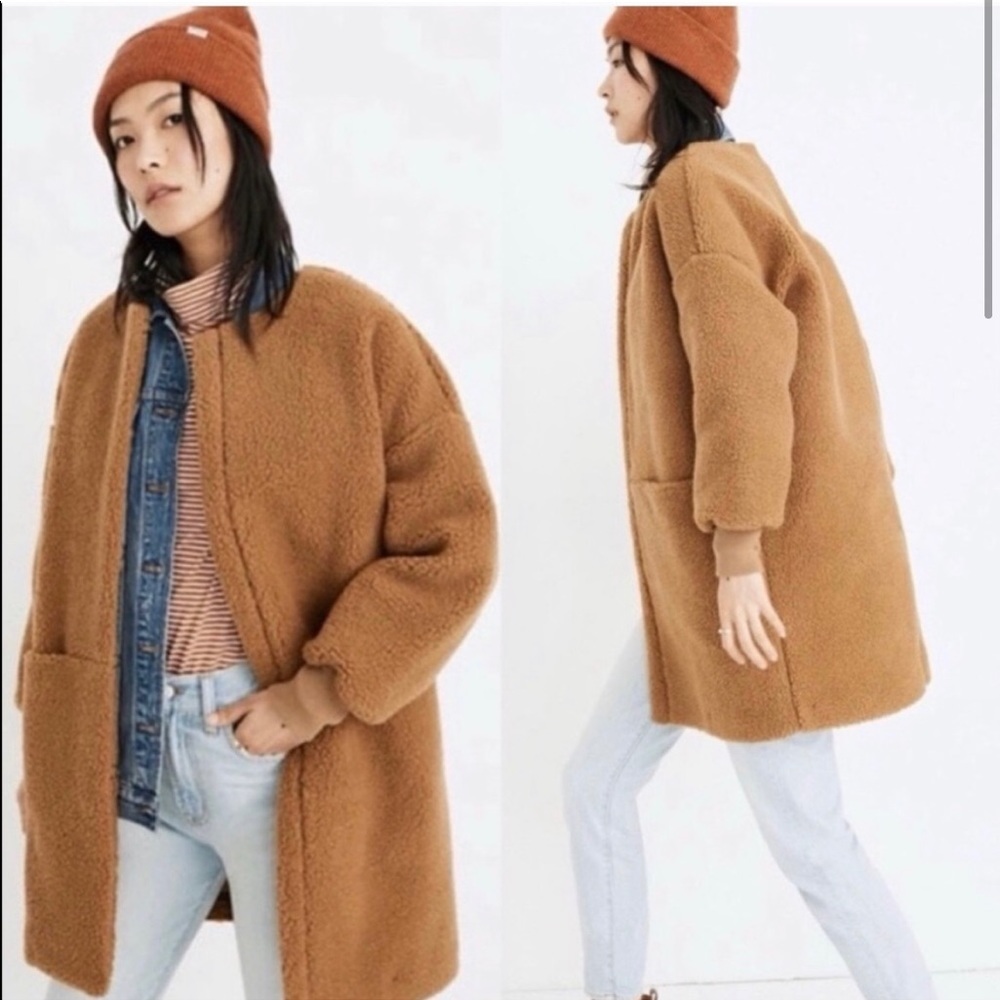 Madewell Sherpa Coat